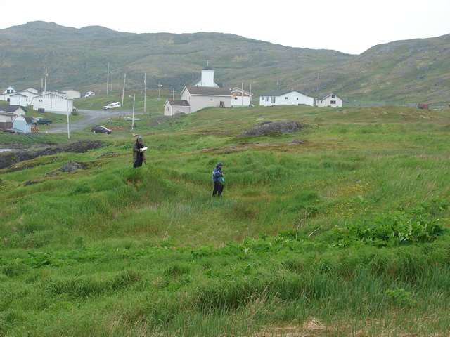 The galet at Goose Cove South.